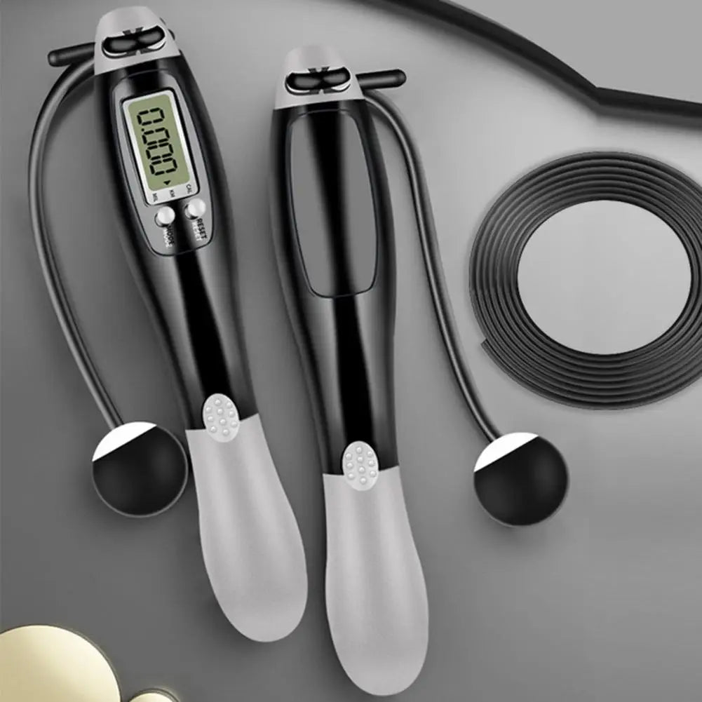 Cordless Jump Rope Digital Counting Electronic Jump Rope 360-Degree