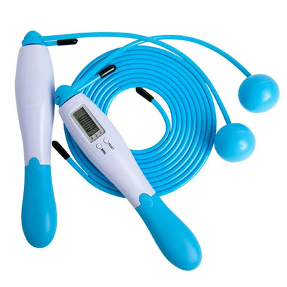 Cordless Jump Rope Digital Counting Electronic Jump Rope 360-Degree