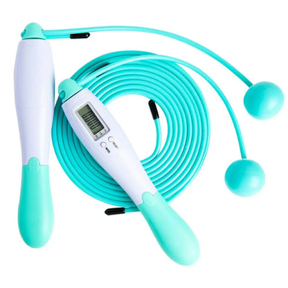 Cordless Jump Rope Digital Counting Electronic Jump Rope 360-Degree
