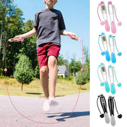 Cordless Jump Rope Digital Counting Electronic Jump Rope 360-Degree
