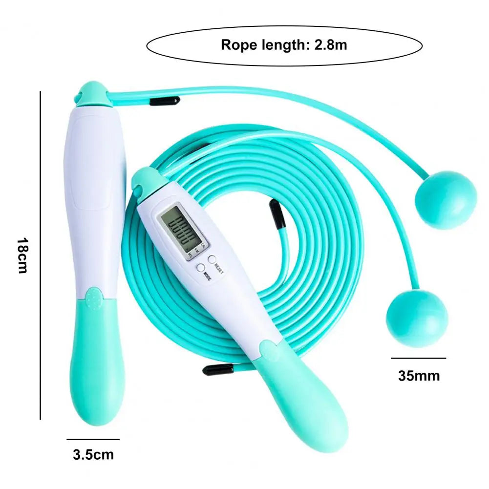 Cordless Jump Rope Digital Counting Electronic Jump Rope 360-Degree